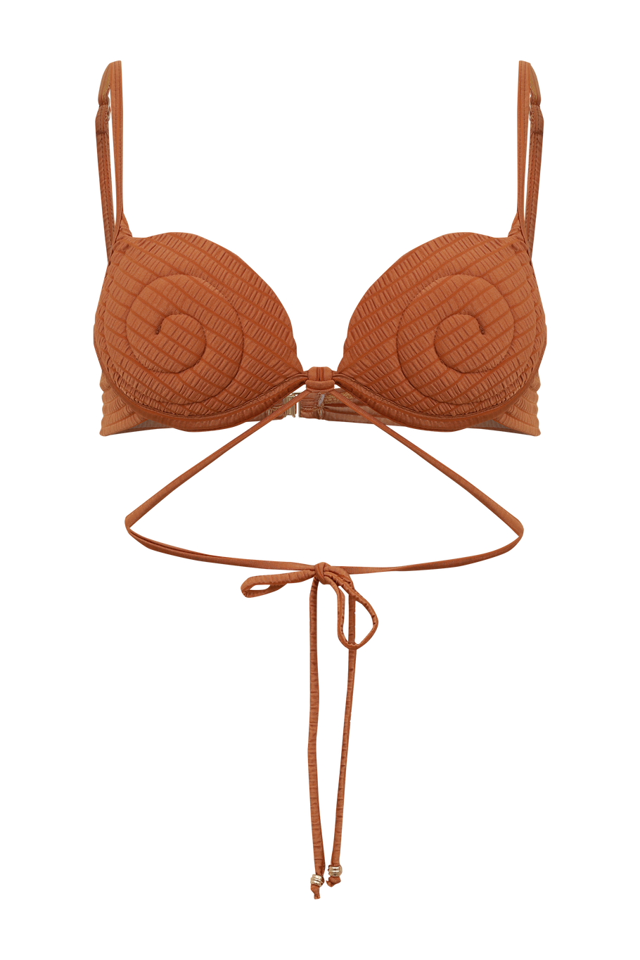 Top Biquíni Ammonite Ouro