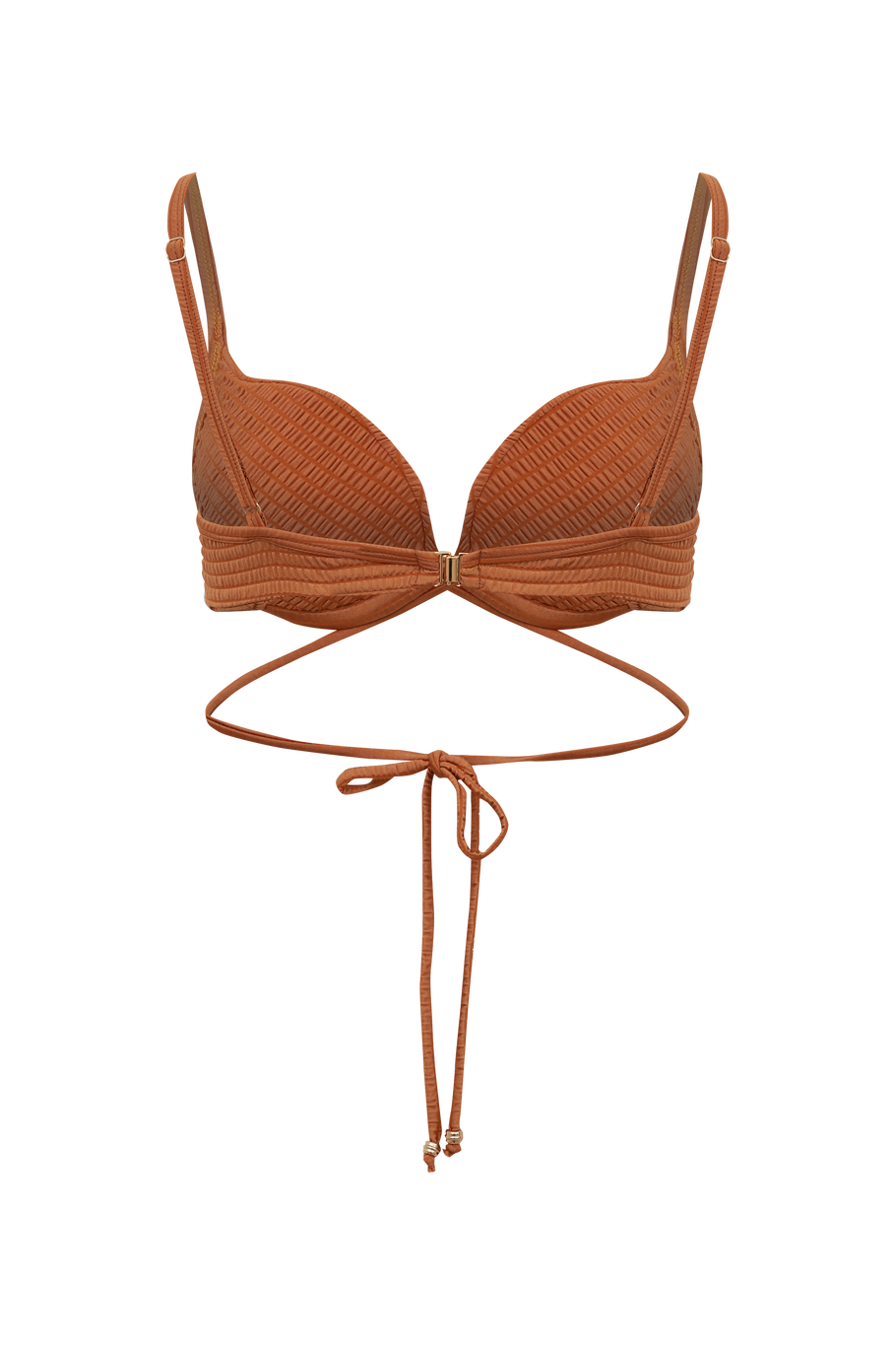 Top Biquíni Ammonite Ouro