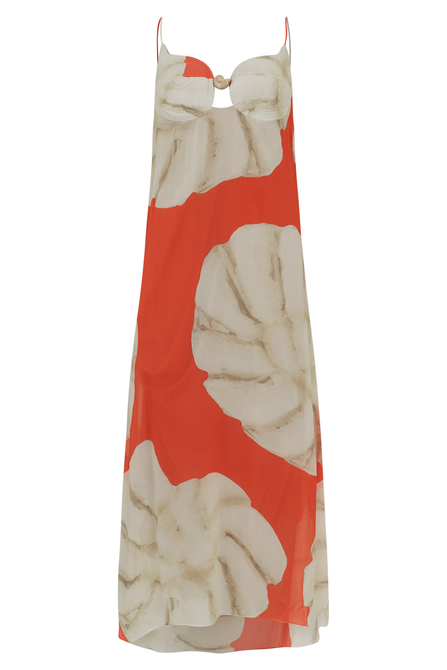 Vestido Vênus Midi Nautillus Amarilis