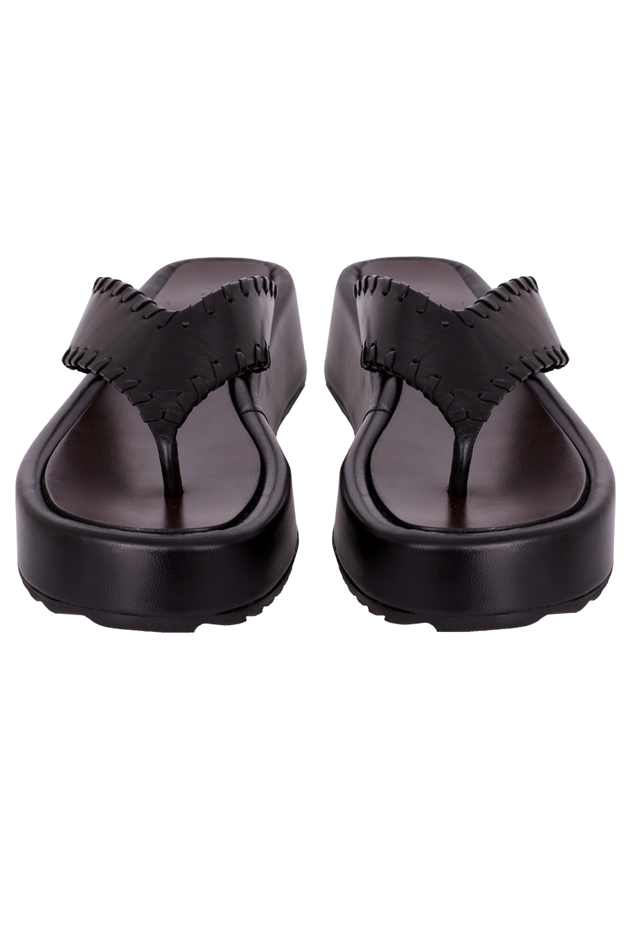 Flatform Alinhavo Preto