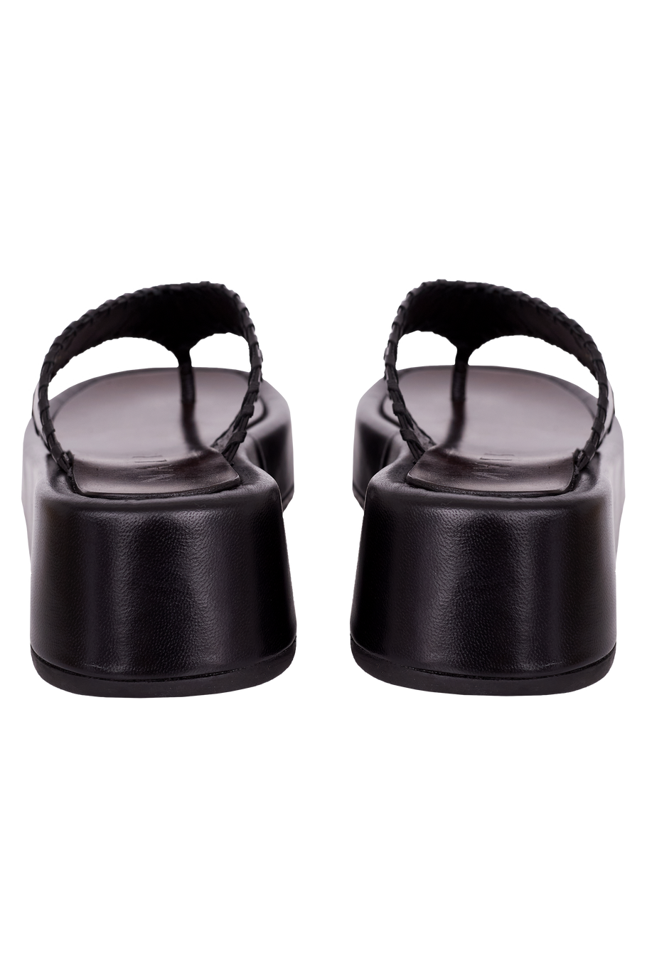 Flatform Alinhavo Preto