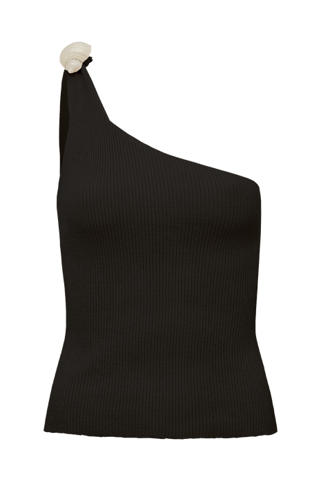 Top Tricot Nódi Nero