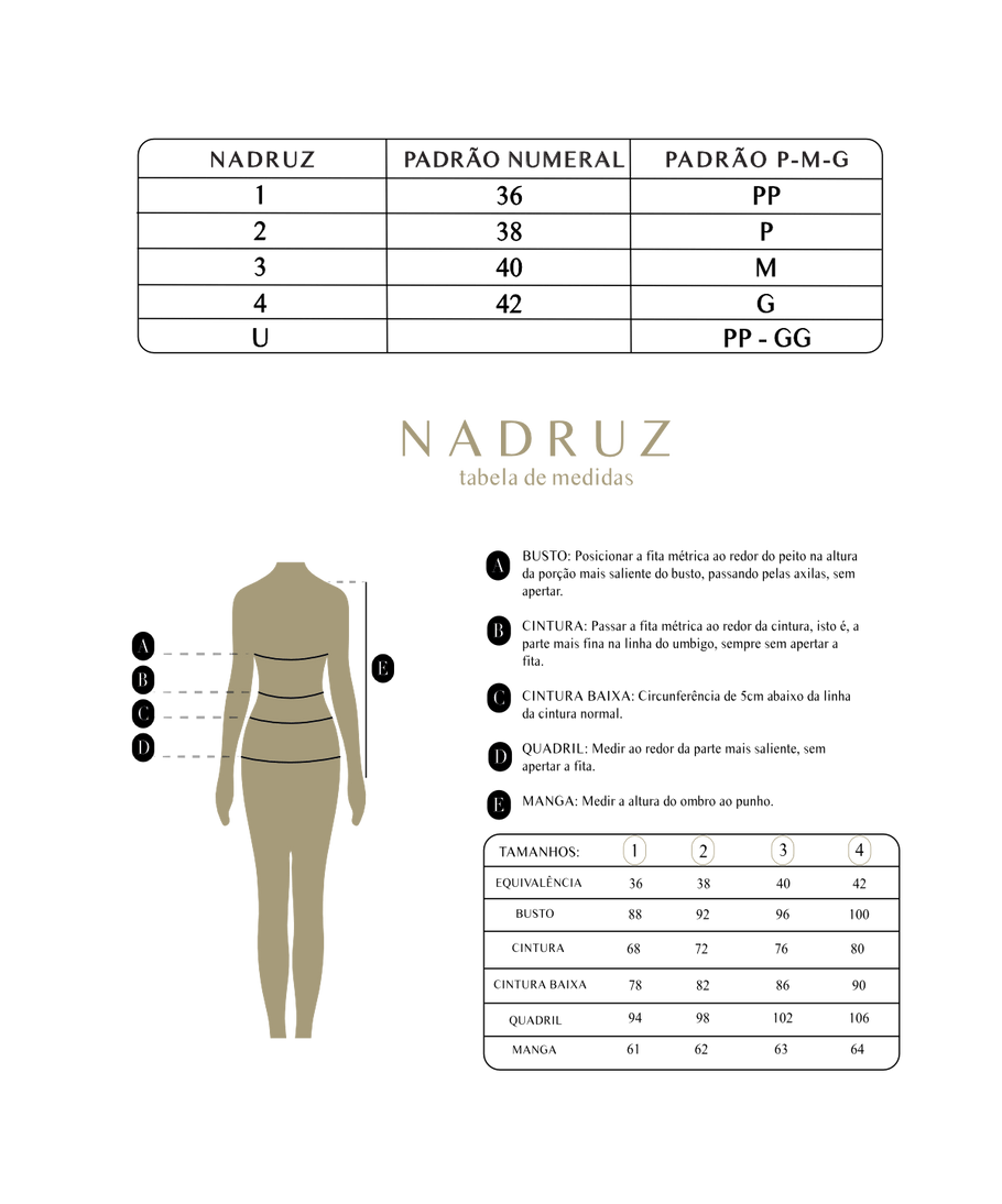 Size guide for ready-to-wear