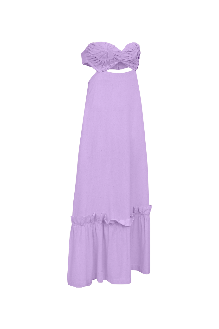 Vestido Shell Maxi Lilás