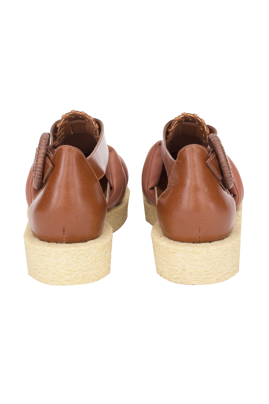 Sandália Costelas Conhaque