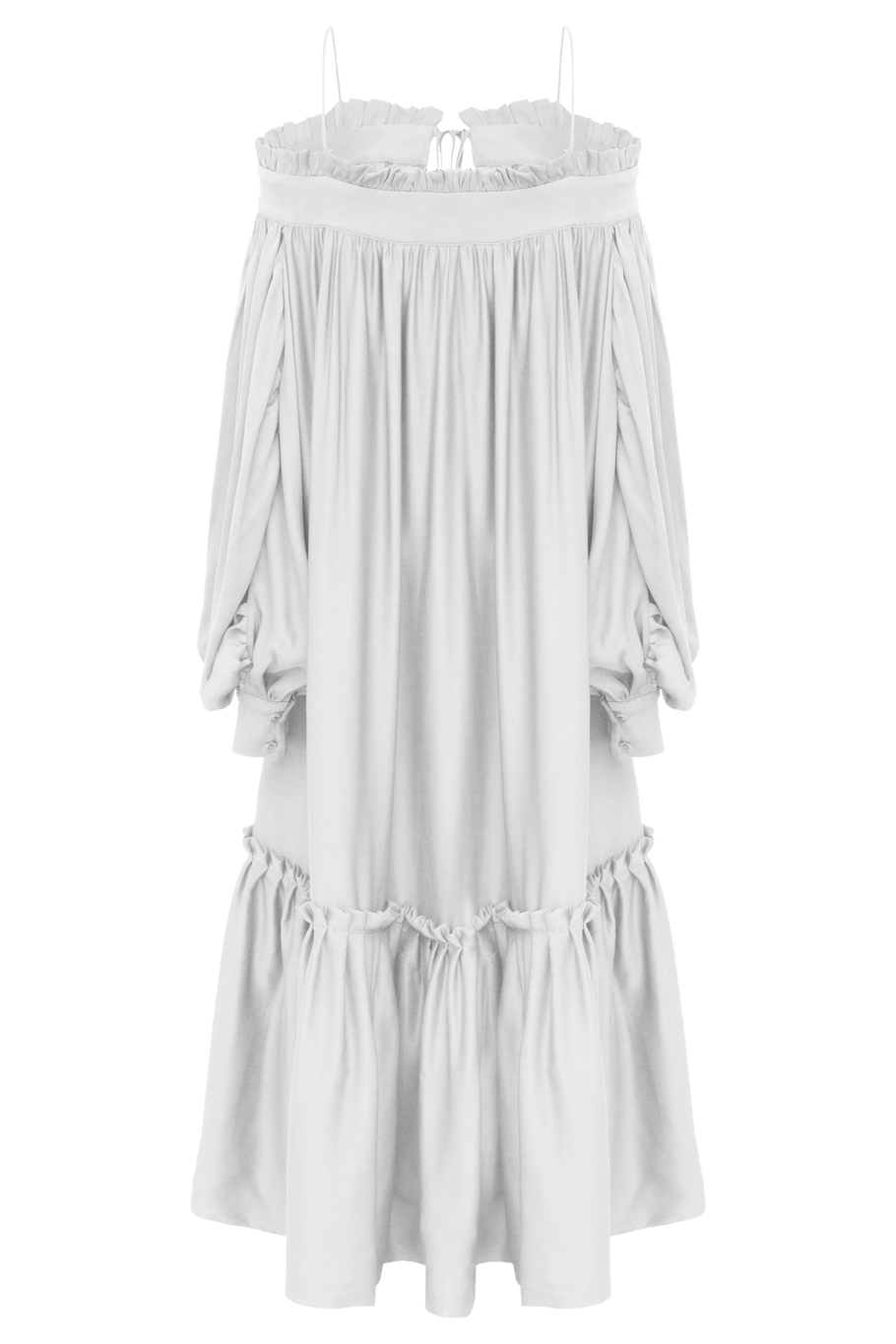 Vestido Poet off-white